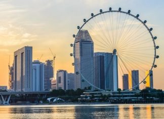 Check in vòng quay Singapore Flyer, chiêm ngưỡng toàn cảnh đẹp Singapore Check in vòng quay Singapore Flyer, chiêm ngưỡng toàn cảnh đẹp Singapore